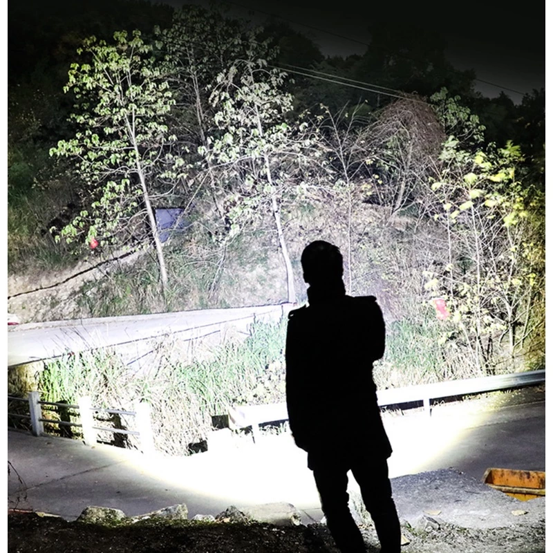 10000 LM mini powerful led flashlight xhp50 built-in battery 3 modes usb rechargeable flash light edc torch lamp flashlights - 图片 3